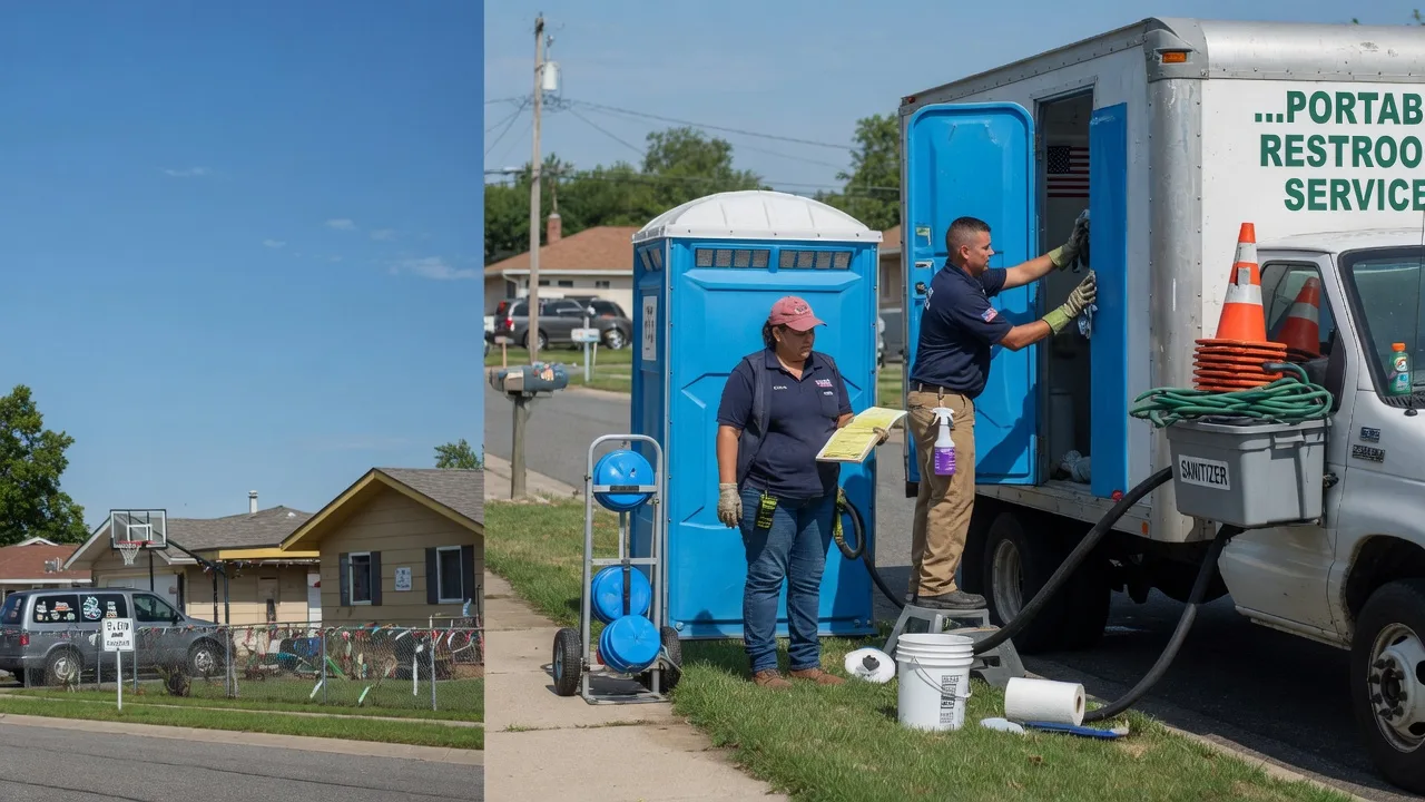 Porta Potty Rental in Bendena, KS near me